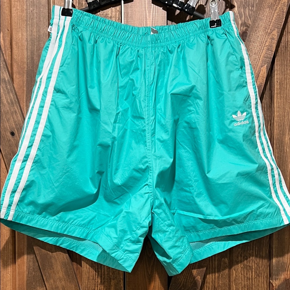 Adidas Women's mint green Athletic Shorts
